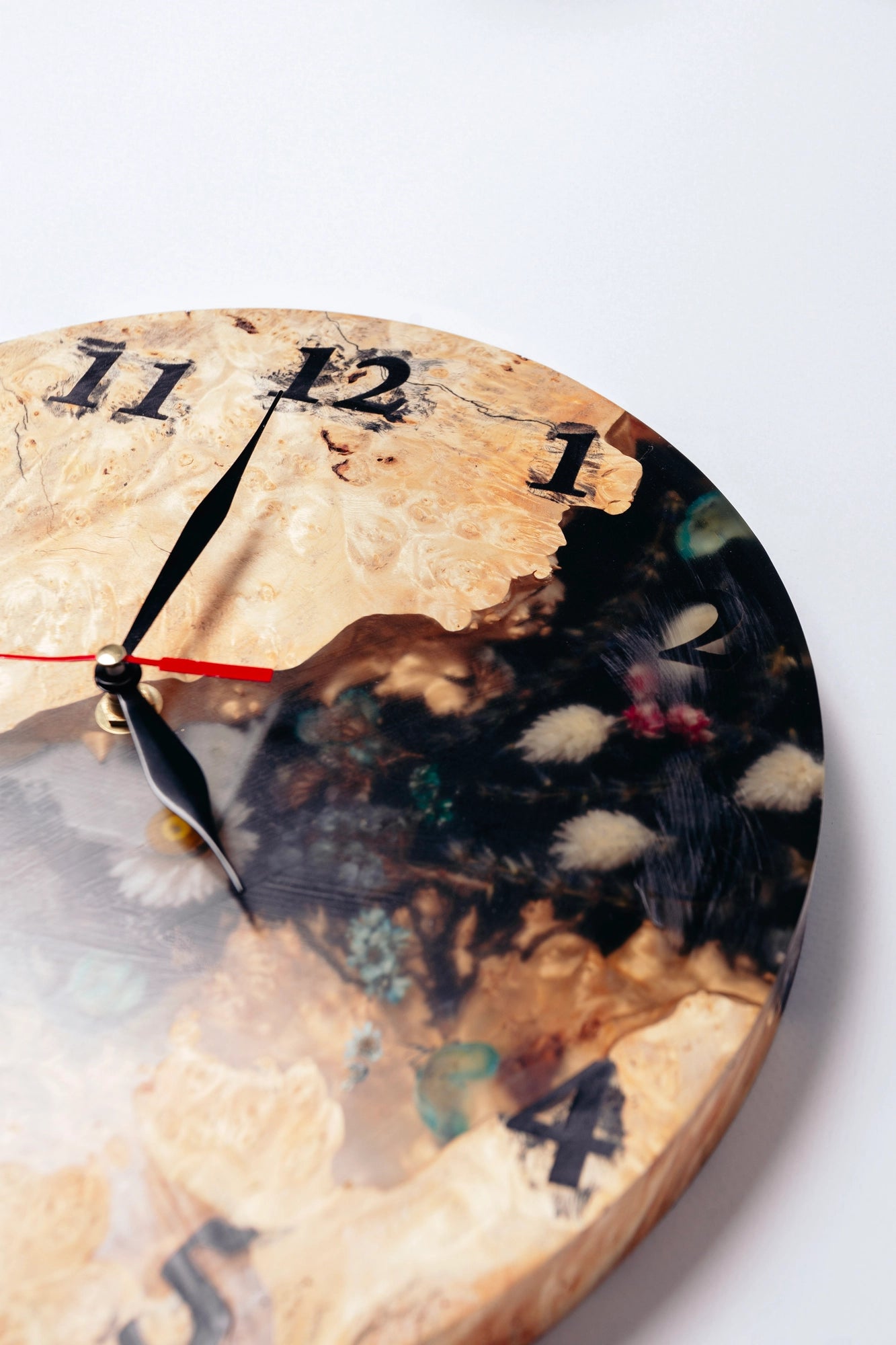 Wall Clock "Flower Garden"